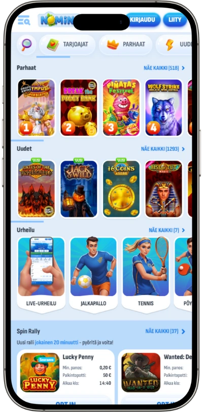 nomini casino mobile